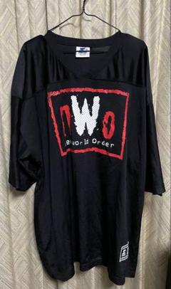 超激レア　新品　nWoメッシュシャツ ジャージ　ウルフパック　WWE Tシャツ 超激レア 新品 nWoメッシュシャツ ジャージ ウルフパック WWE T