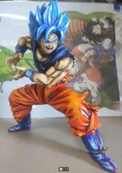 【希少・美品】ドラゴンボール 孫悟空 二次元彩色 リペイントフィギュア
