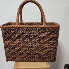 ︎ ︎ 【限定制作】メルカリ特別価格　色育つ１番皮　国産信州山葡萄籠バッグ　粒乱れ 山葡萄籠バック【純国産】一品物☆乱れ編み - メルカリ
