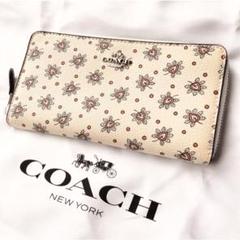 新品未使用 コーチ長財布 COACH財布 白 ホワイト スヌーピーコラボ ...