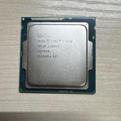 CPU intel corei7 4790 動作確認済み
