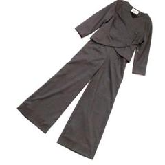 ドレスラボ セットアップ パンツスーツ フロントタックジャケット グレー L m79162454613_1.jpg?1731412149