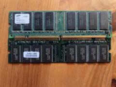 【初代iMacから拝借】Samsung DDR3 4GB & DDR2 1GB