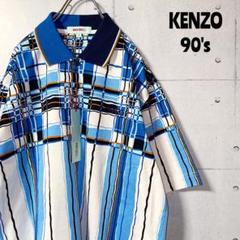 希少【タグ付き】KENZO GOLF ケンゾー ポロシャツ ゆるだぼ 90's