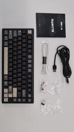 #106 Rainy75 Pro(KAILHココアスイッチ) Black