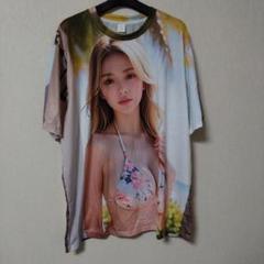 新品 XL セクシーガール ビキニプリント オーバーサイズTシャツ エロ ⑤
