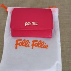 新品 Folli Follie ニつ折り財布・カードケース・パスケース3点セット パスケース メンズ レディース 二つ折り 三面 定期入れ icカード