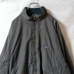 【90s/patagonia/パタゴニア】シェルドシンチラ ジャケット　d281 USA製 88年 patagonia Shelled Synchilla Jacket 緑ピンク L 80s