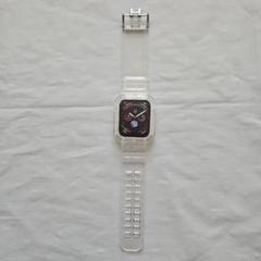 AppleWatch アップルWatch バンド クリア 透明 42 44