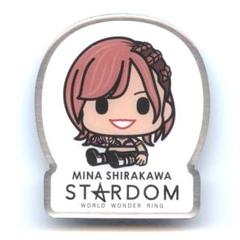 AEW 白川美奈 スターダム STARDOM VIP席特典 直筆サイン ポスター 女子プロレス スターダム VIP席 特典 サイン入りポスター 岩谷麻