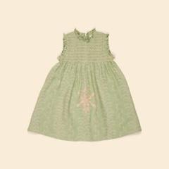 Apolina ワンピース　2-3y apolina アポリナ ワンピース Flora Dress Mayols Stripe 2-3y