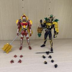 フィギュアーツ　仮面ライダー鎧武セット　改造　カスタム 狂鮟鱇 on X: 