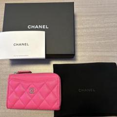 ☆優しいピンク☆CHANEL ミニ財布 フラグメントケース CHANEL - CHANEL フラグメントケース コインケース ミニ