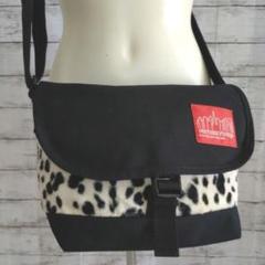 美品♡Manhattan Portage♡ダルメシアン柄 メッセンジャーバッグ