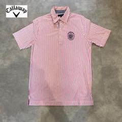 【callaway】美品！ワンポイント刺繍ロゴ ポロシャツのサムネイル