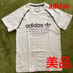 adidas Originals 3ストライプのブランド Tシャツ / ロゴ