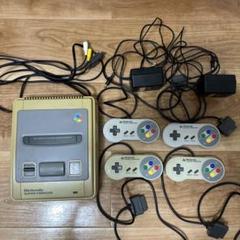 スーパーファミコン 本体 コントローラー2つ  ACアダプター、ケーブルつき 即プレイ可スーパーファミコン本体SHVC-001コントローラー2個+AC
