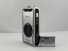 PENTAX Optio W60 シルバー 新品バッテリー付 Amazon.co.jp: PENTAX デジタルカメラ OPTIO (オプティオ) W60