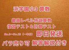 2024年度　最高レベル特訓　算数　小６　復習テスト　コンプリート 2024年度 最高レベル特訓 算数 小6 復習テスト コンプリート