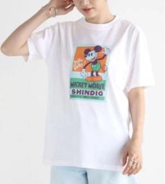 【新品】Vin Mickey MouseレトロプリントTシャツのサムネイル
