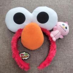 【美品】USJ エルモ カチューシャ セサミストリート
