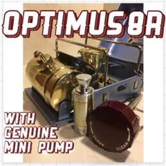 ＝☆OPTIMUS 8R ☆＝エンボスケース/リストア再塗装済/純正ミニポンプ付 ☆OPTIMUS 8R ☆＝エンボスケース/リストア再塗装済/純正