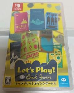【未開封】レッツプレイ! オインクゲームズ　ニンテンドースイッチ