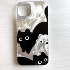 猫イラスト iPhoneケース