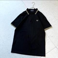 『人気カラー』　フレッドペリー　ポロシャツ　M12 刺繍ロゴ　黒× 金　【XL】 楽天市場】FRED PERRY フレッドペリー 半袖 ポロシャツ The Fred