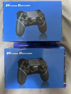 P4コントローラー 有線 プレステ4 ゲームパッド 2点セット