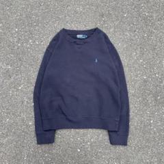 90s Polo by Ralph Lauren スウェット 古着 青ポニー - メルカリ