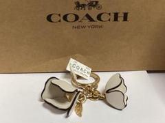 希少 COACH コーチ キーホルダー 犬 花 ピンクゴールド 希少 COACH コーチ キーホルダー 犬 花 ピンクゴールド