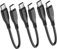 USB C - USB C ケーブル 15cm 3本 J128