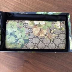 GUCCI グッチ GG ブルームス 長財布 花柄 フラワーデザイン