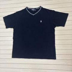 Polo by Ralph Lauren Vネック　ポロシャツ150 ロゴ刺繍