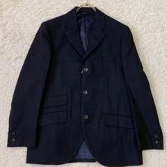《美品》 TAKEO KIKUCHI ウールジャケット ネイビー M スーツ