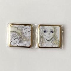 鬼滅の刃 ダイニング 柱稽古 缶バッジ 冨岡義勇 錆兎 お楽しみ