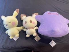 【週末値下げ】ポケモン　ぬいぐるみ　３体まとめ売り　ポケピース