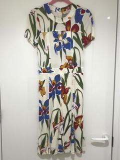 クリーニング済♡美品♡トリーバーチ　マーメイドワンピース　花柄　芸能人着用 クリーニング済♡美品♡トリーバーチ マーメイドワンピース 花柄