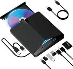 ✨外付けDVDドライブ cdプレーヤー dvdプレーヤー USB