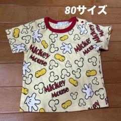 Disney ミッキーマウス Tシャツ 80