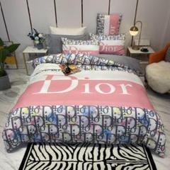Dior ベッドカバーセット