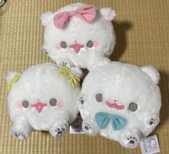 ポメラニアンもち おめかしリボン ぬいぐるみ BIG 新品タグ付き