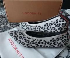 NODOKNITS ヒョウ柄 バレエシューズ NODOKNITS ヒョウ柄 バレエシューズ - メルカリ