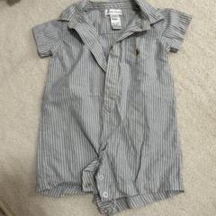 Ralph Lauren★ベビー服 ストライプロンパース70