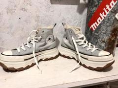 コンバース　24.5センチ　ALL STAR 厚底ハイカットスニーカー グレー