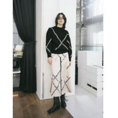 PHOTOCOPIEU フォトコピュー完売ニット白のサムネイル