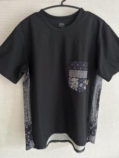 ranor ラナー　バンダナ柄　ランニングTシャツ　濃紺 ranor - トリッパーズ Trippers West Tokyo Running Company