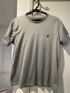 ラルフローレン　ロゴ刺繍 グレー 半袖Tシャツ　Mサイズのサムネイル