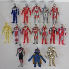ウルトラマン　13センチソフビ色々１5体！当時物ソフビのサムネイル